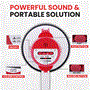 Pyle - PMP35R , Sound and Recording , Megaphones - Bullhorns , Compact & Portable Megaphone Speaker with Siren Alert, 10 Second Memory Playback Record Mode, Adjustable Volume Control